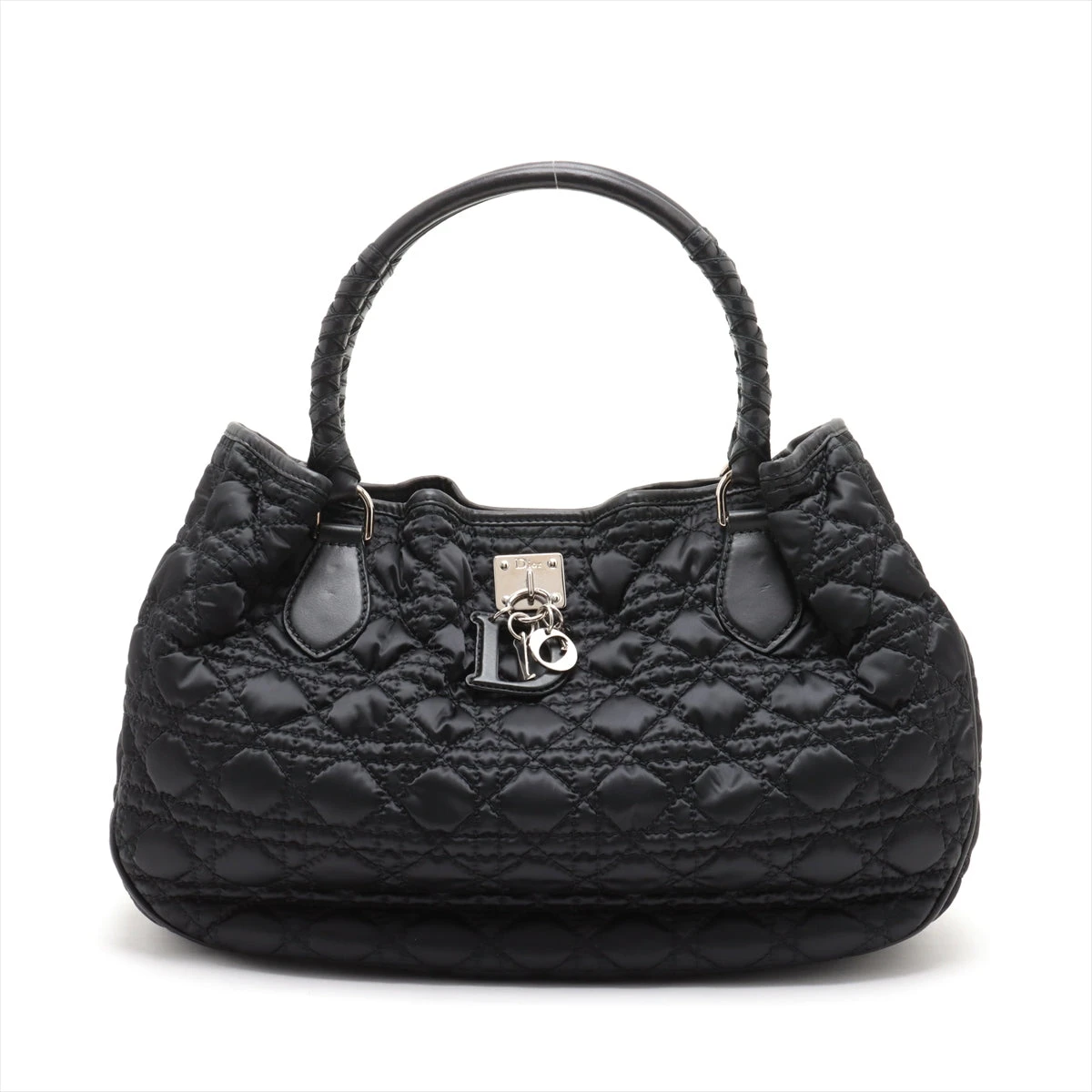 クリスチャンディオール カナージュ ナイロン×レザー