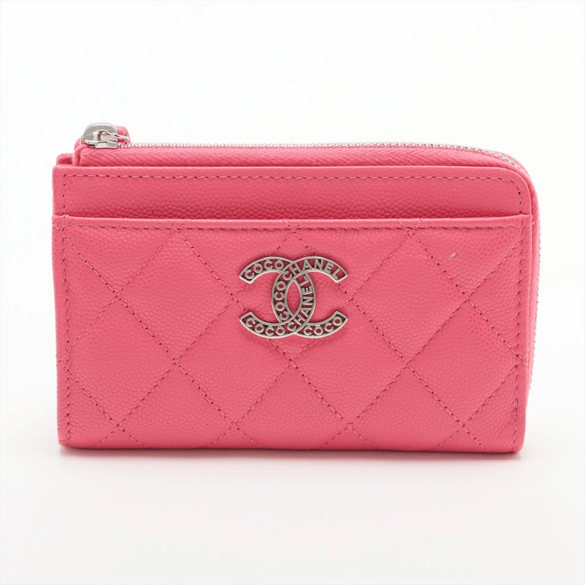 シャネル カードコインケース クラシックマトラッセ キャビアスキン AP2570 CHANEL 並行輸入 シャネル コインケース キャビアスキン AP2570