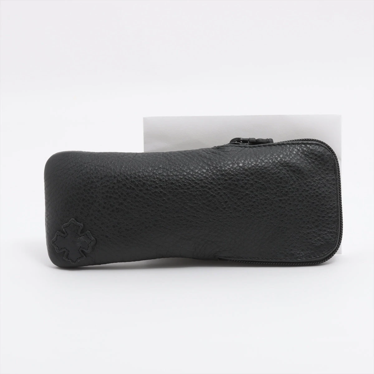 クロムハーツ メガネ 素材不明 ブラック×ゴールド 49□24-147