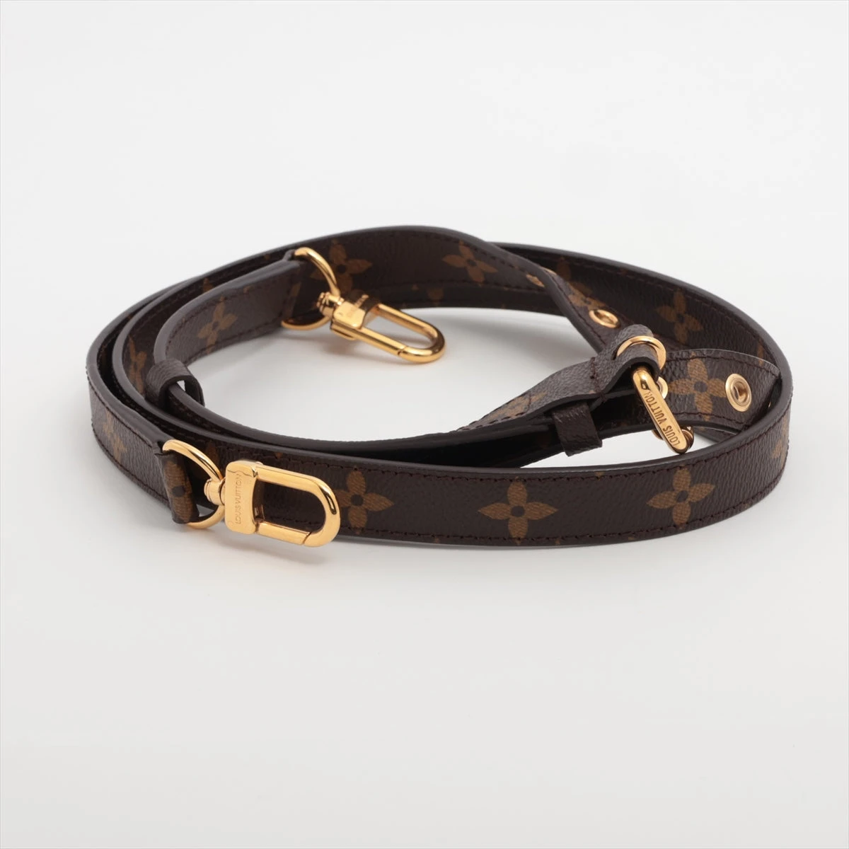 ヴィトン J60068 ショルダーストラップ PVC ブラウン モノグラム  