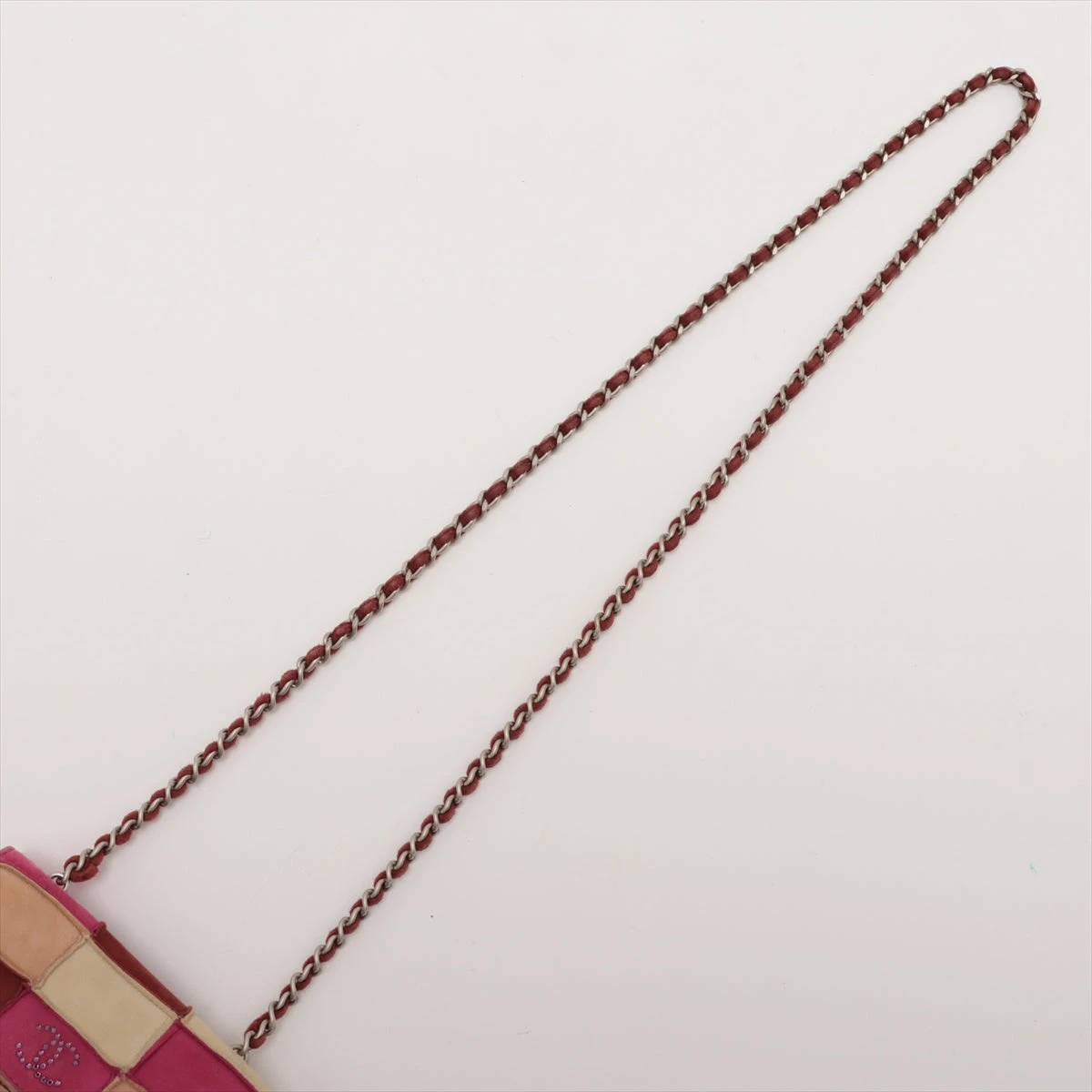シャネル CHANEL チョコバー パッチワーク スエード バッグ