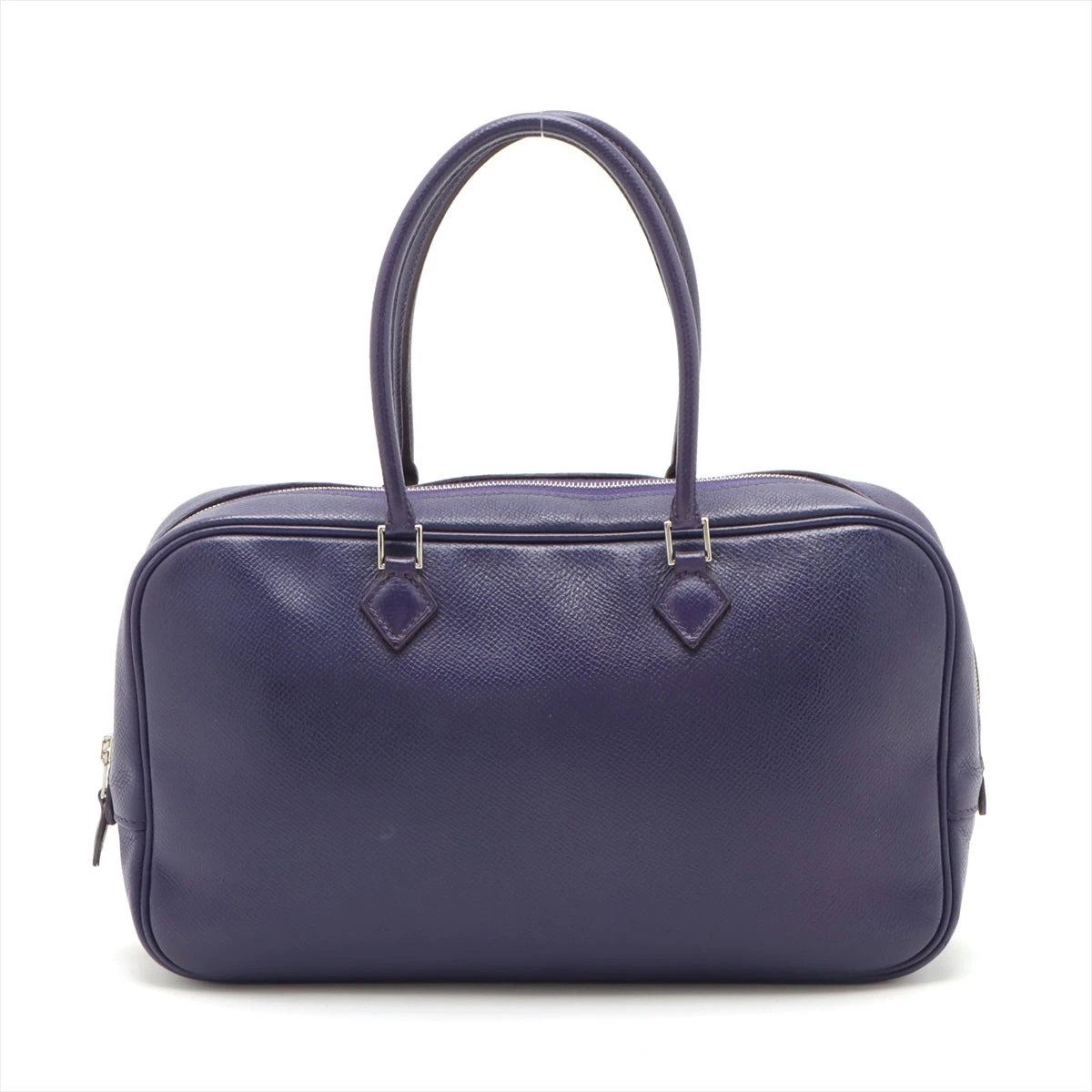 美品　エルメス プリュム　45 パープル　紫　□A 刻印　ボストンバッグ HERMES - HERMES エルメス プリュム45 ボストンバッグ 旅行