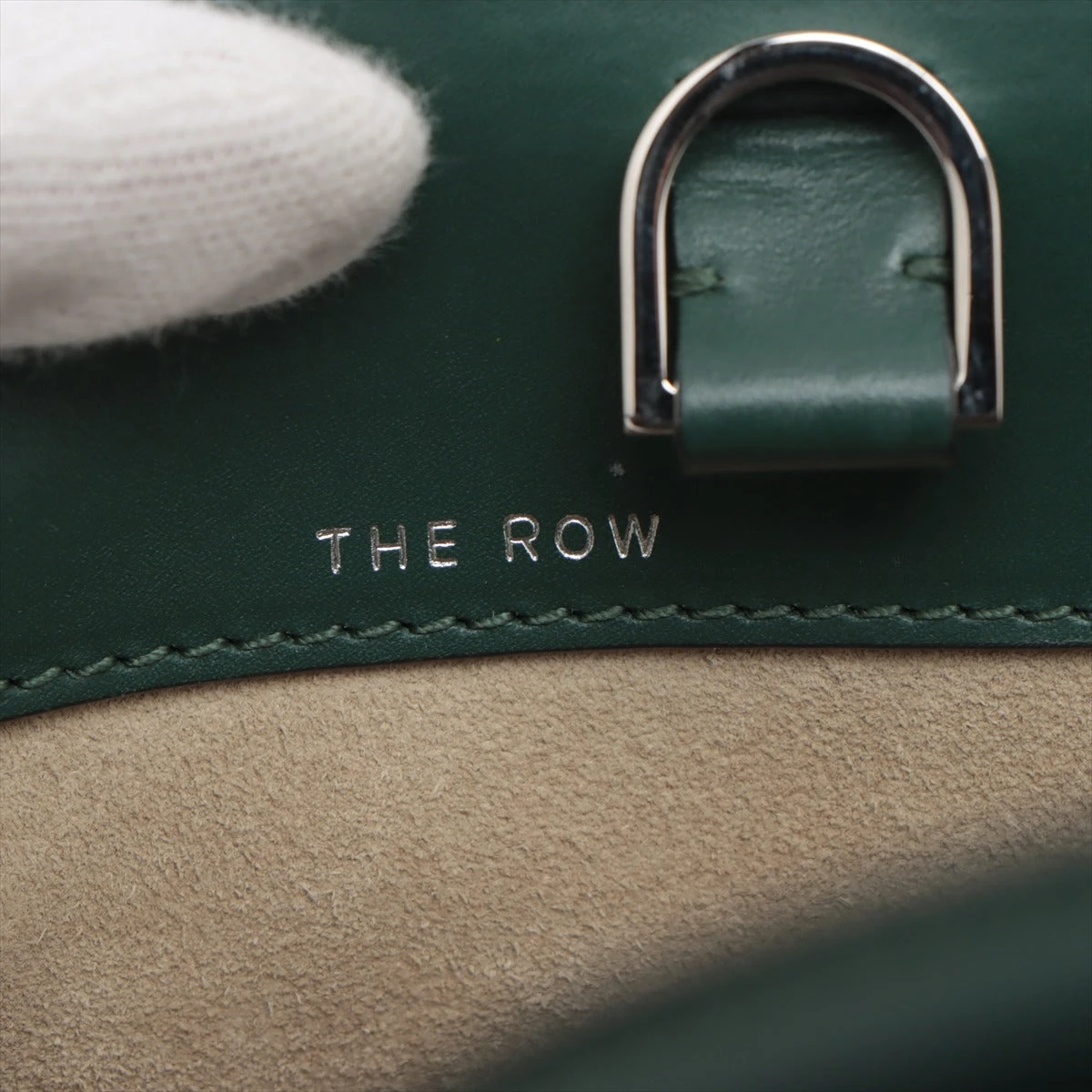 【THE ROW】ベルヴェデーレ レザー 2WAY バッグ (グリーン) The Row - ベルヴェデーレ・レザー・トートバッグ をオンライン