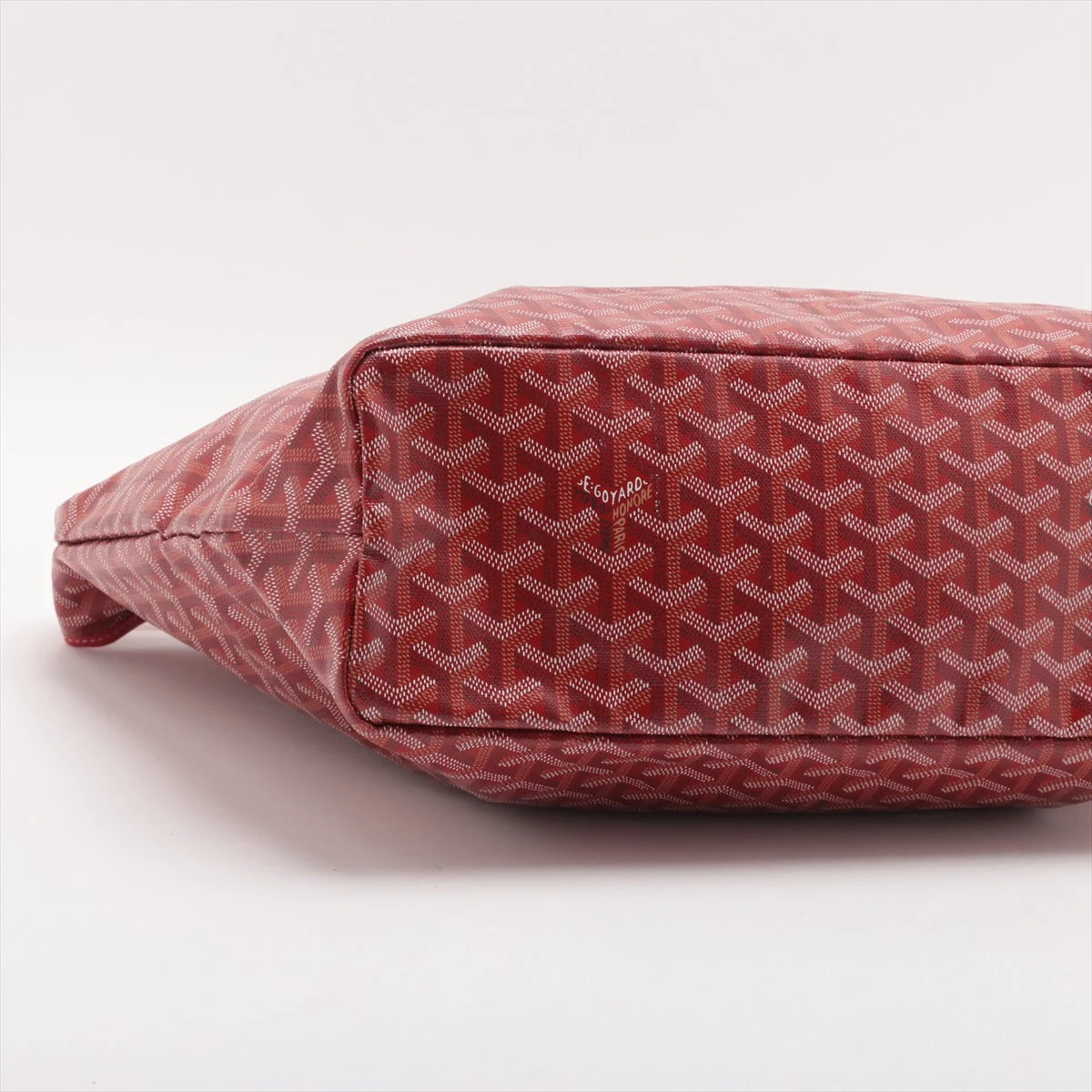 正規品 GOYARD Fidji ショルダーバッグ 廃盤品　赤 Goyard Fidji Hobo Bag Red Used