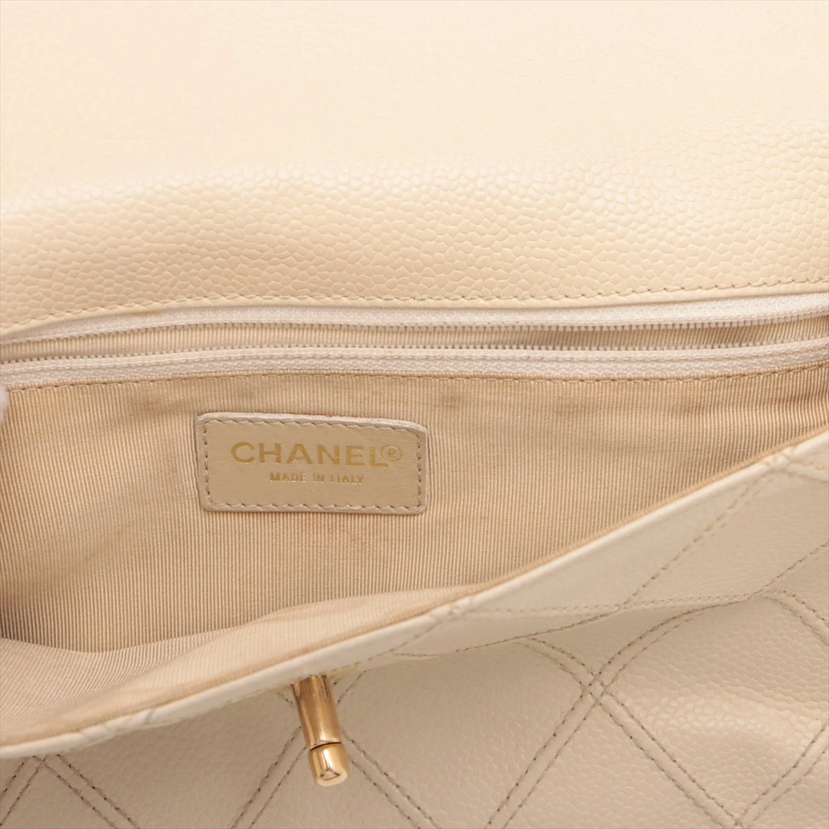 チ*リ様 CHANELシャネル ベージュ キルティングウエストポーチ ココマーク CHANEL - シャネル CHANEL CC ココマーク A57832 チェーン