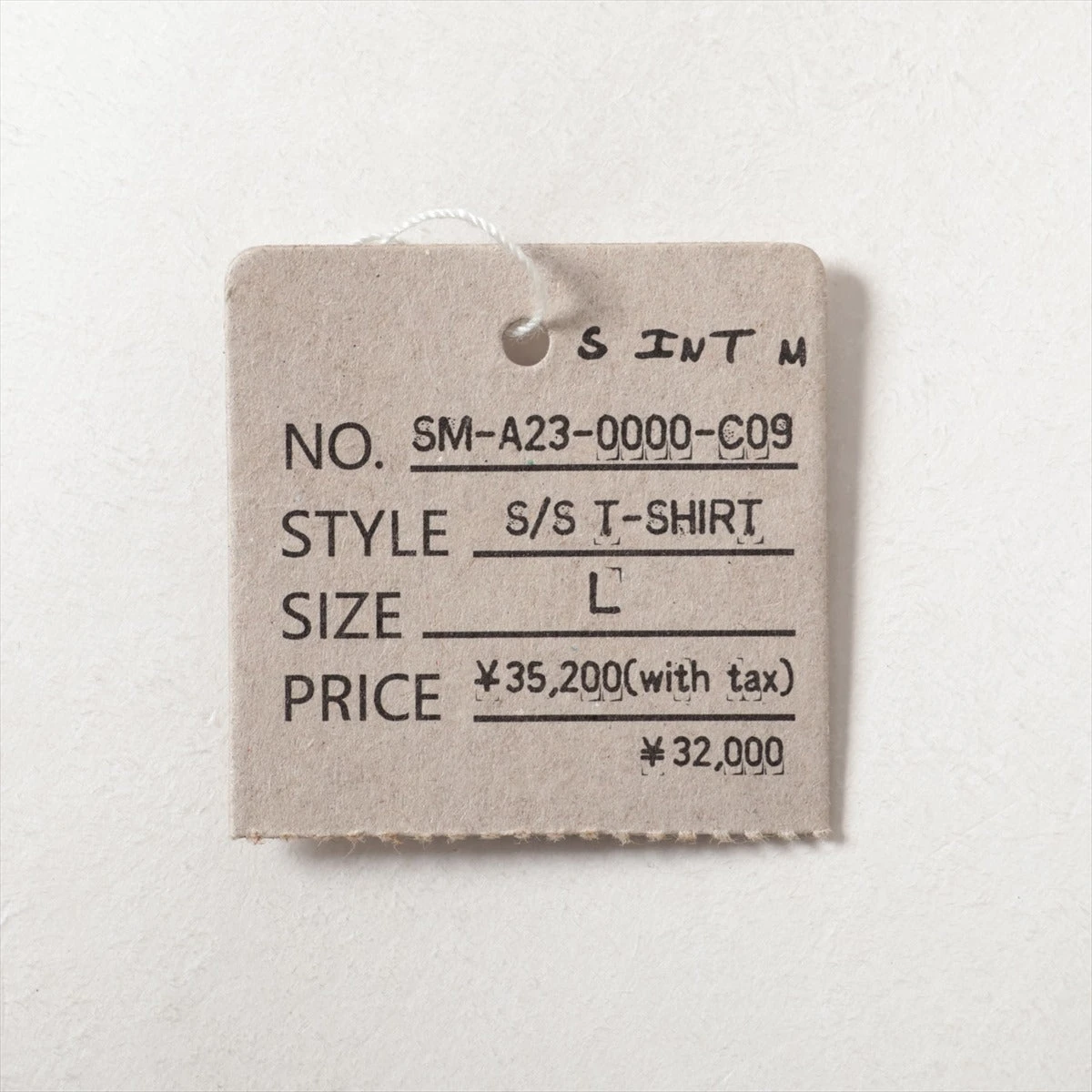 セントマイケル 23AW コットン Tシャツ L メンズ グレー SM-A23 セントマイケル 23AW コットン Tシャツ L メンズ グレー SM-A23
