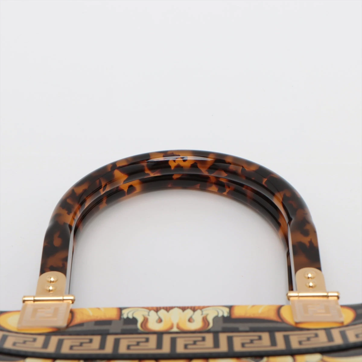 フェンディ×ヴェルサーチェ フェンダーチェ サンシャイン レザー 2WAY 