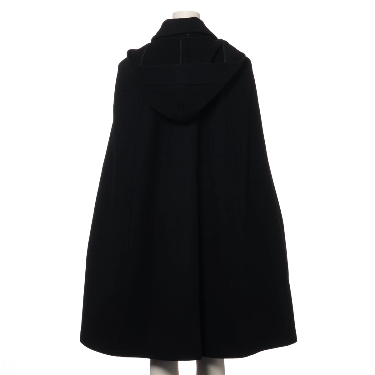 プラダ 13AW ウール×ナイロン ロングコート 38 レディース