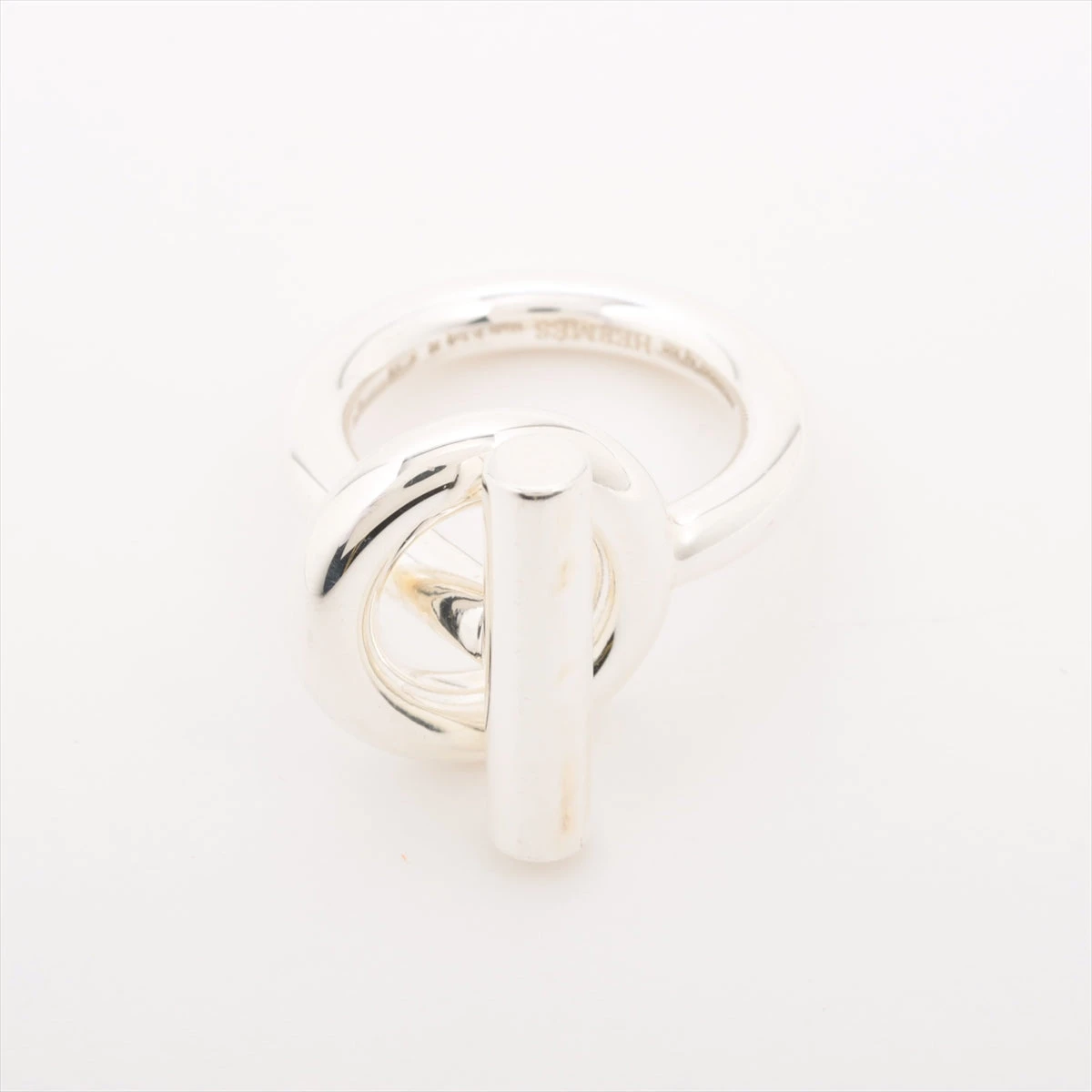 【HERMES】エシャペMM シルバーリング 52サイズ HERMES】エシャペMM シルバーリング 52サイズ