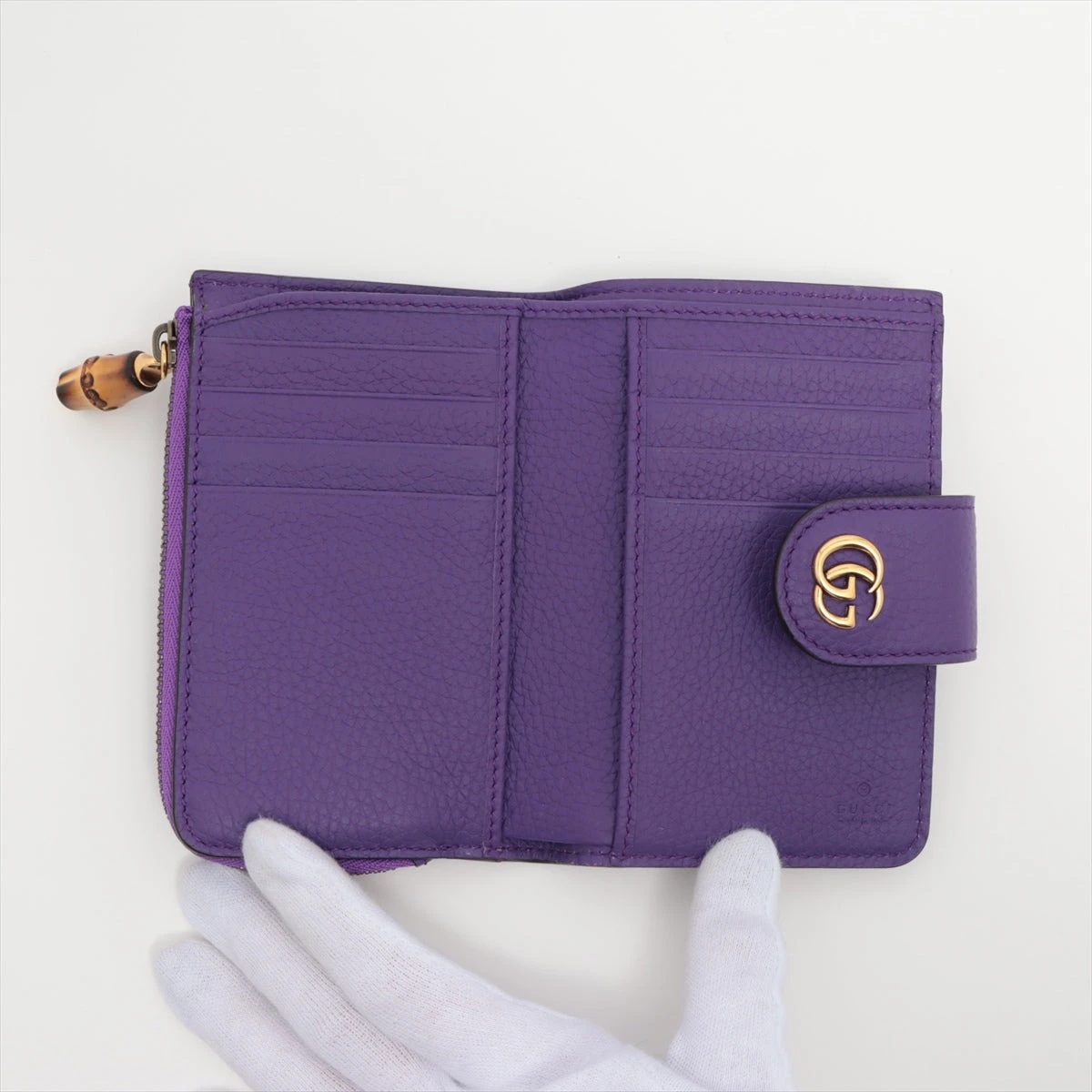 グッチ　パープルピンク　レザー　 マイクロシマ　パンチング　長財布　295356 楽天市場】【財布】GUCCI グッチ グッチシマ BREE ブリー