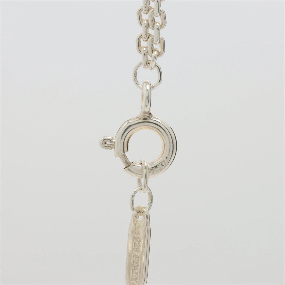 ︎人気商品　ハードウェアダブルリングネックレス　可愛い　レディース　メンズ TIFFANY ティファニー ネックレス ハードウェア ダブルリンク