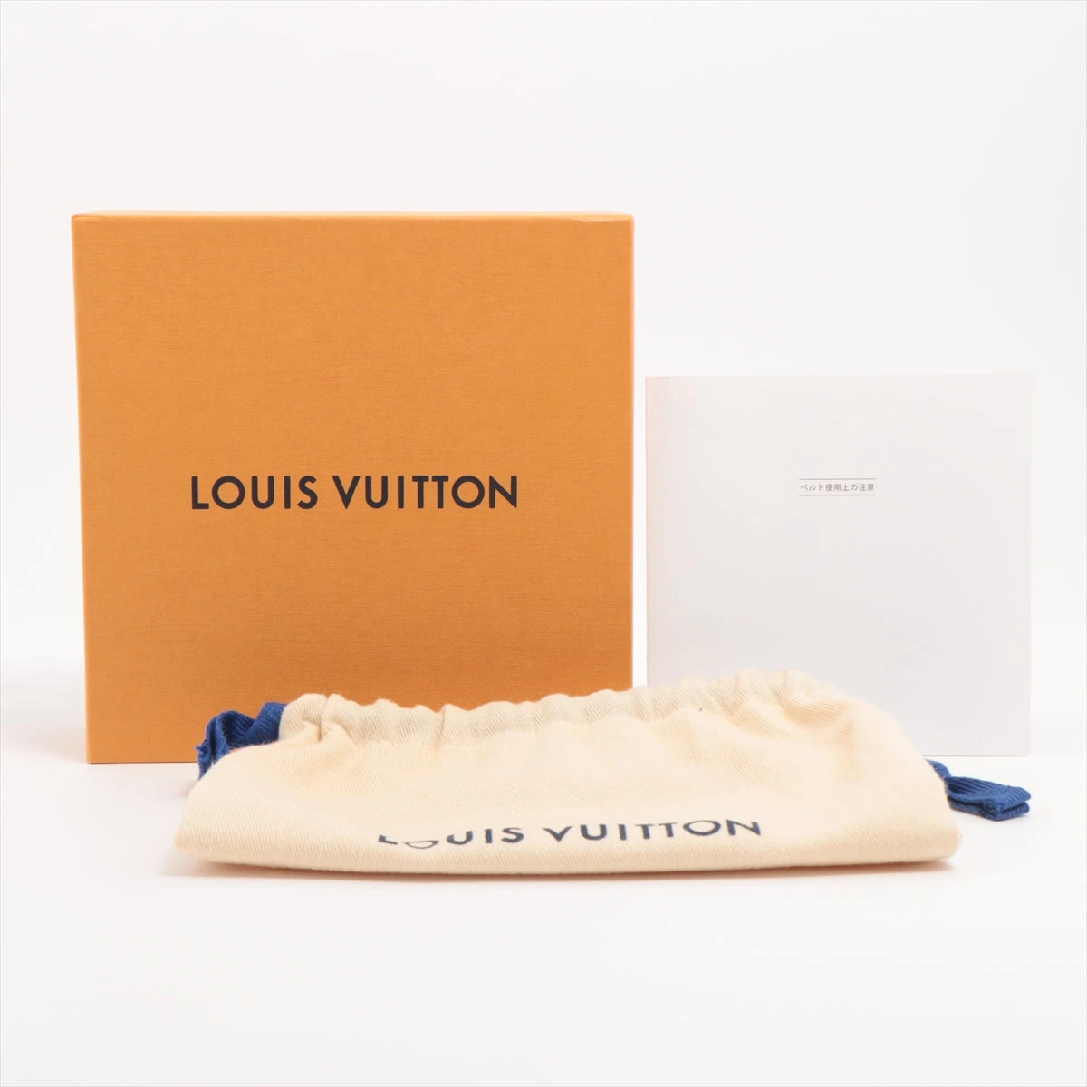 【新品同様】ルイヴィトン×Supreme サンチュール LVイニシアル ベルト LOUIS VUITTON - 新品 ルイヴィトン×シュプリーム MP015 サン