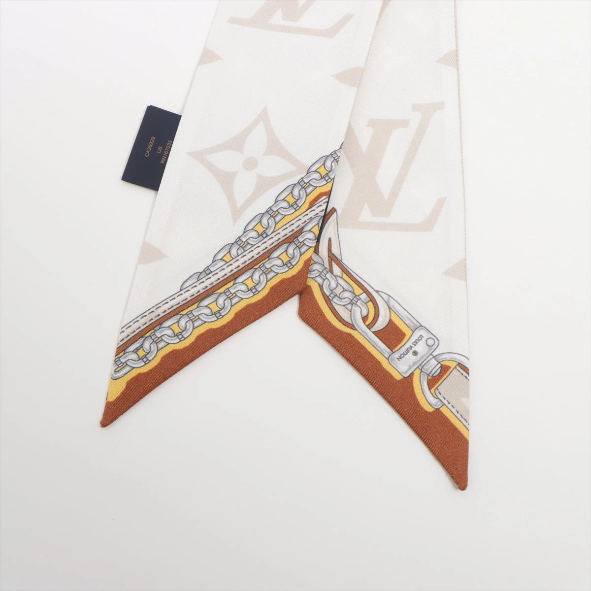 ヴィトン M77777 バンドーBB アルティメット IS4264 スカーフ シルク  