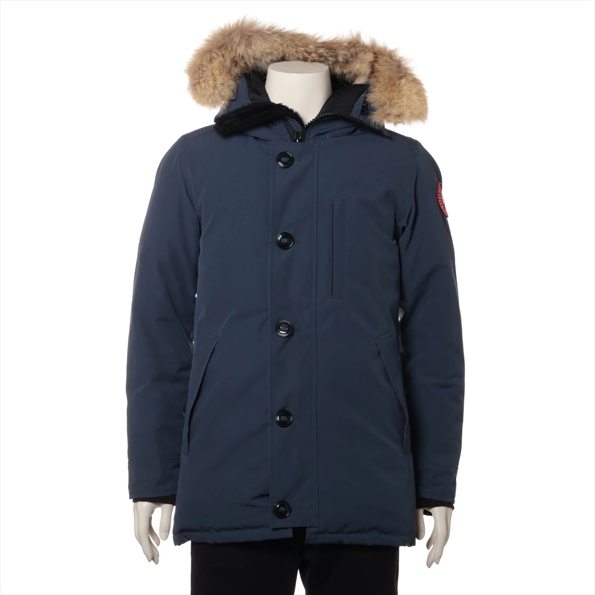 カナダグース JASPER ダウンジャケット S ネイビー 3438JM