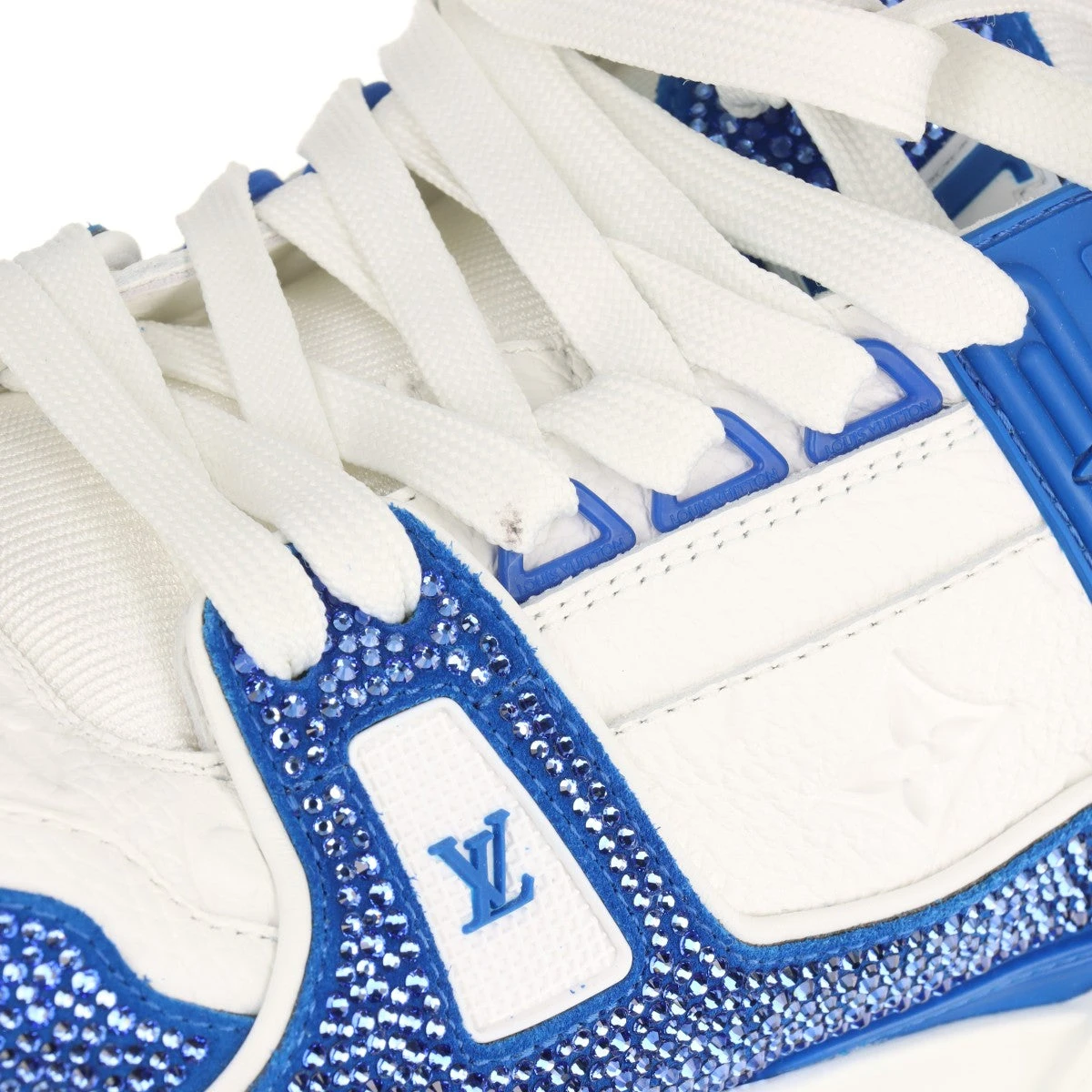 ヴィトン LVトレイナーライン 23年 レザー×ファブリック