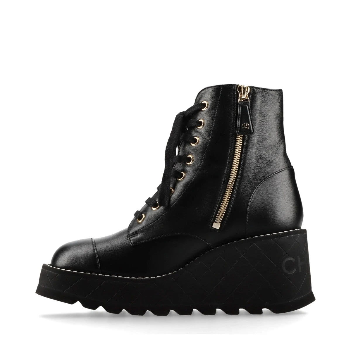 【極上レア】CHANEL シャネル ココマーク COCO ロゴブーツ 36.5 楽天市場】CHANEL シャネル ショートブーツ レースアップ