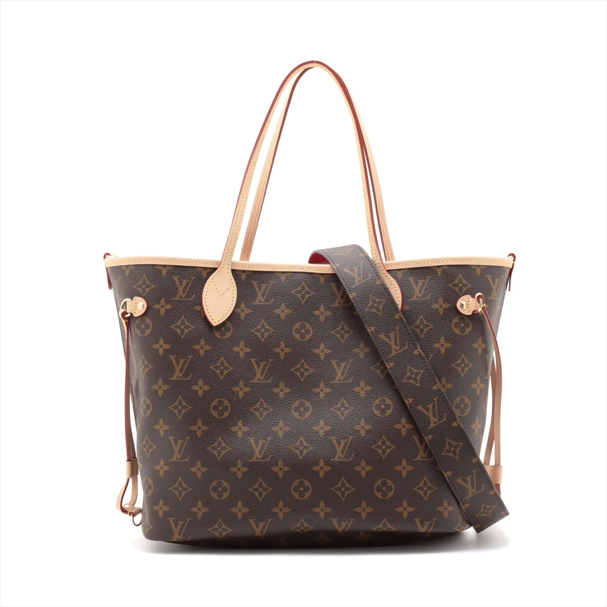 Louis Vuittonモノグラム バッグ ネヴァーフル ブランド品製造番号有