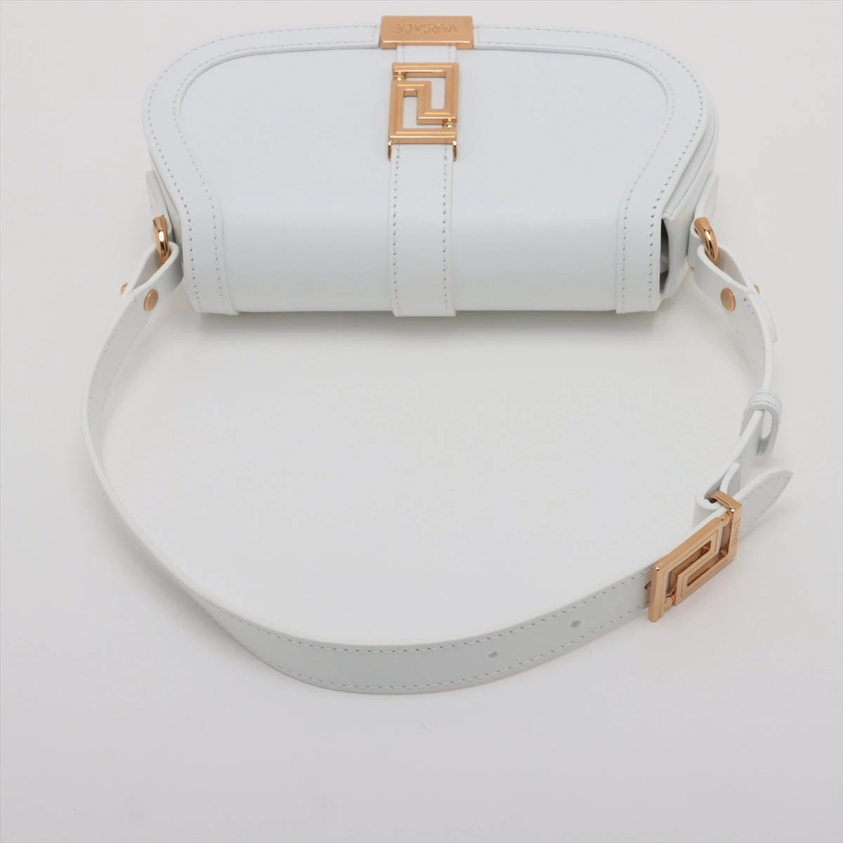 ヴェルサーチ グレカ ゴッデス ミニ レザー ショルダーバッグ