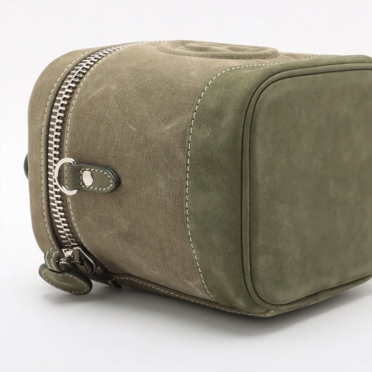 レディメイド キャンバス 2WAYバニティバッグ カーキ A3377663｜中古