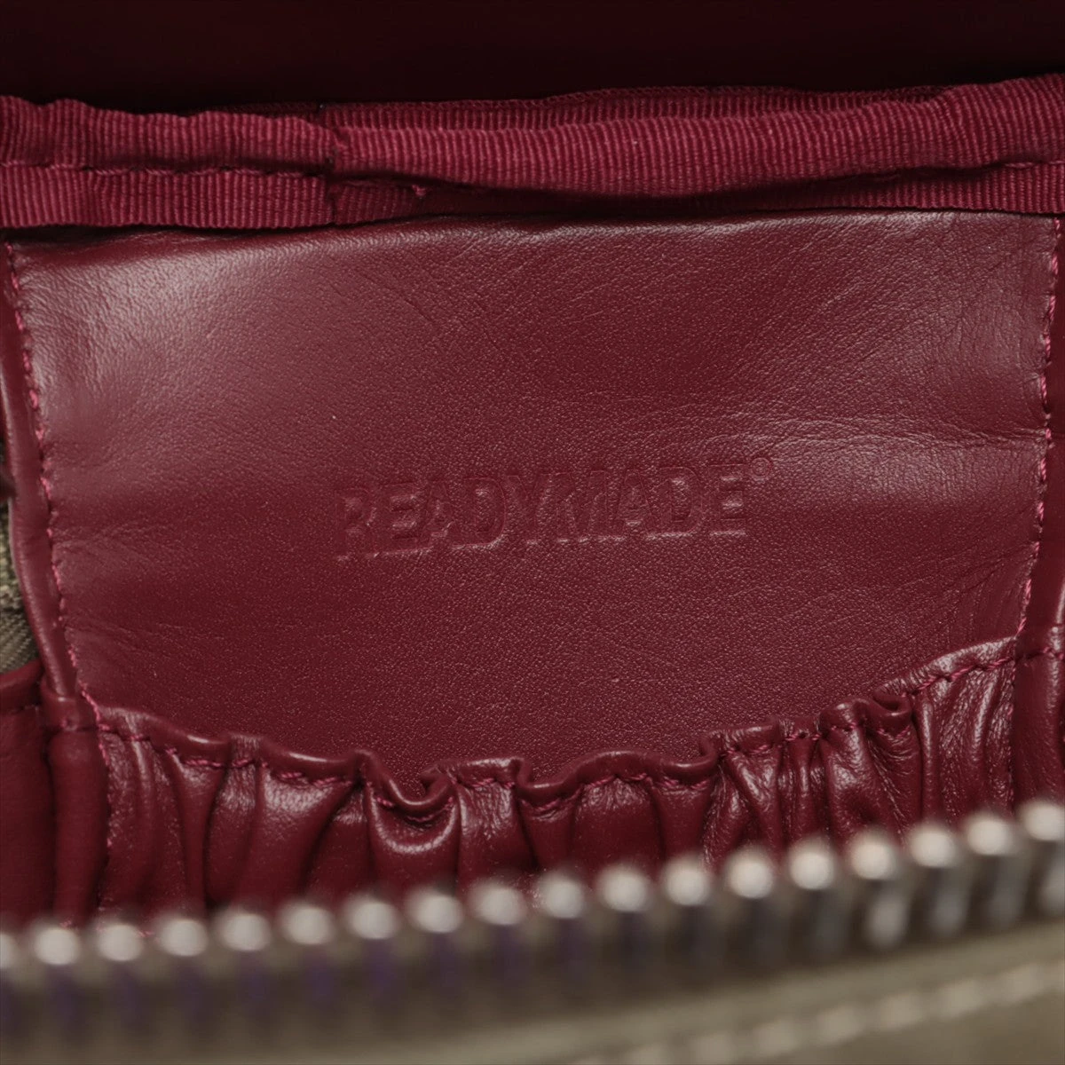 レディメイド キャンバス 2WAYバニティバッグ カーキ A3377663｜中古