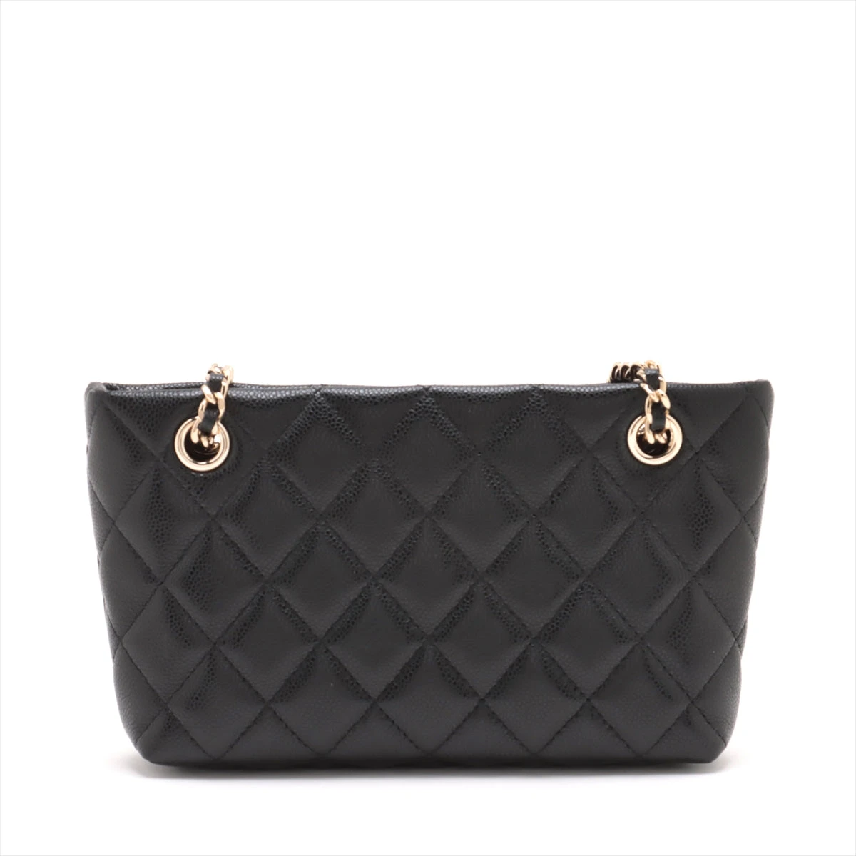 シャネル マトラッセ キャビアスキン チェーンショルダーバッグ