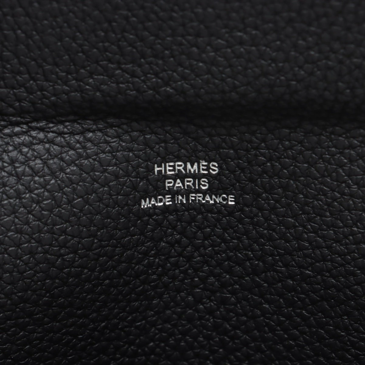売り切り週末限定　定価以下未開封エルメスヴィドポッシュシルバー金具 ランク N 新品 HERMÈS エルメス ヴィドポッシュ ブラック (89