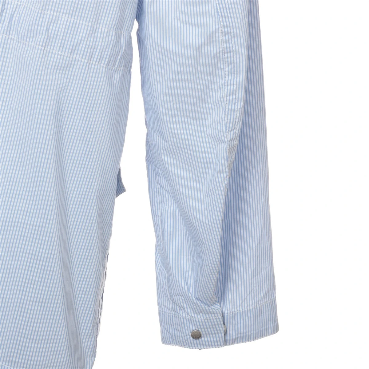 エルメス 24SS コットン×ポリエステル ジャケット 48 メンズ ブルー 