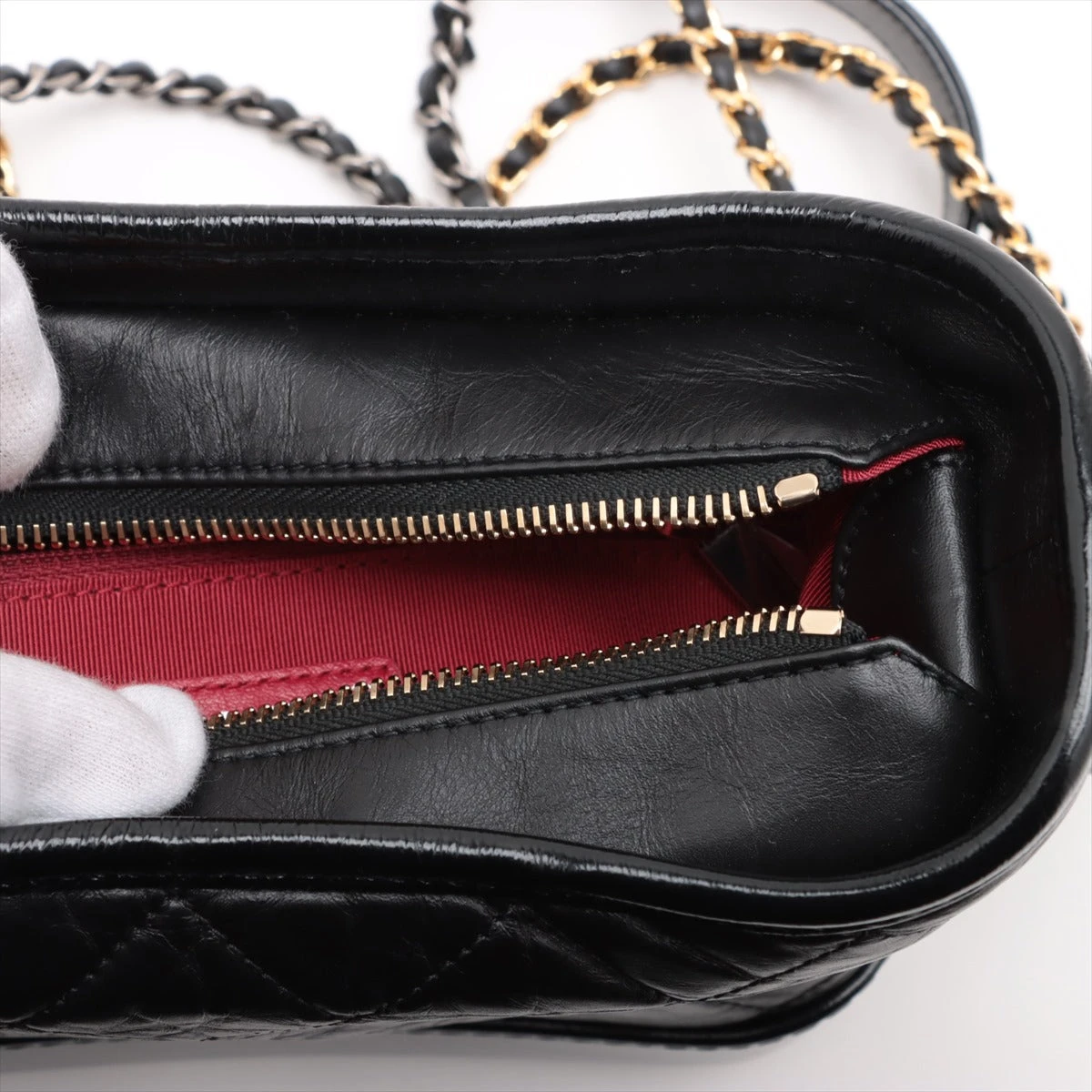 シャネル ガブリエル ドゥ シャネル ヴィンテージカーフ チェーン