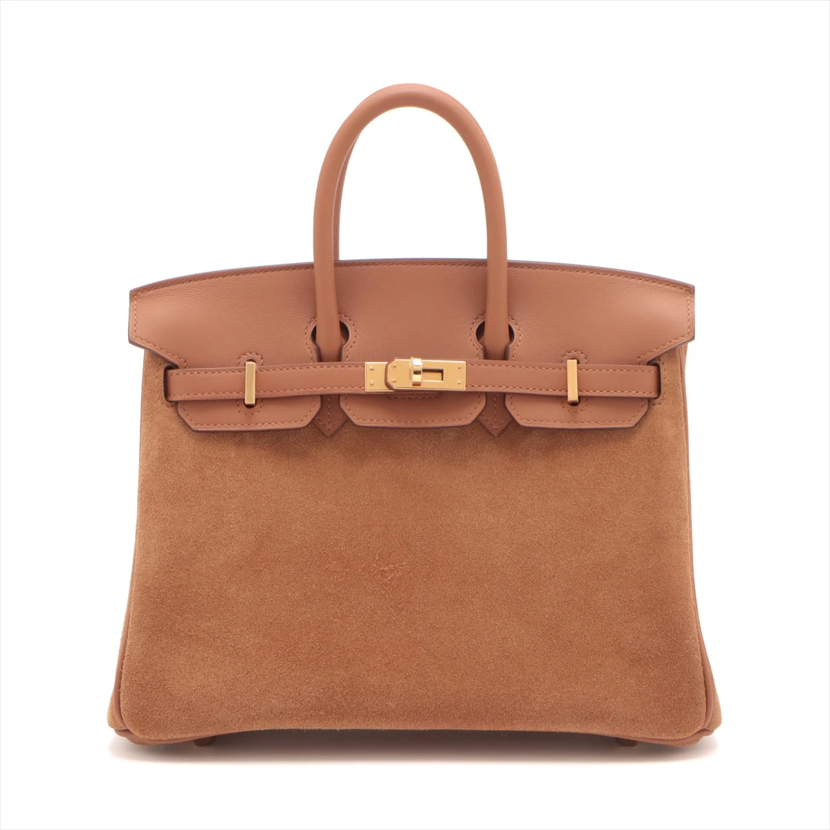 エルメス バーキン25 グリズリー×ヴォースイフト ビスキュイ