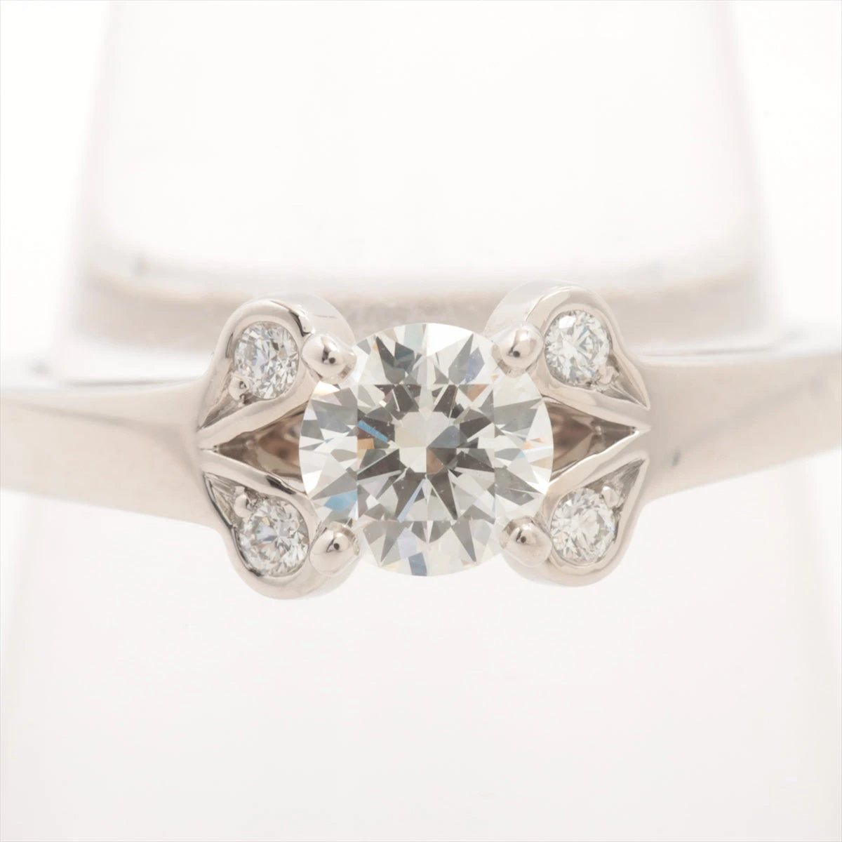 カルティエ バレリーナ ウェディング ダイヤ リング ハーフ #45【23441 カルティエ バレリーナ ウェディング ダイヤ リング ハーフ #45