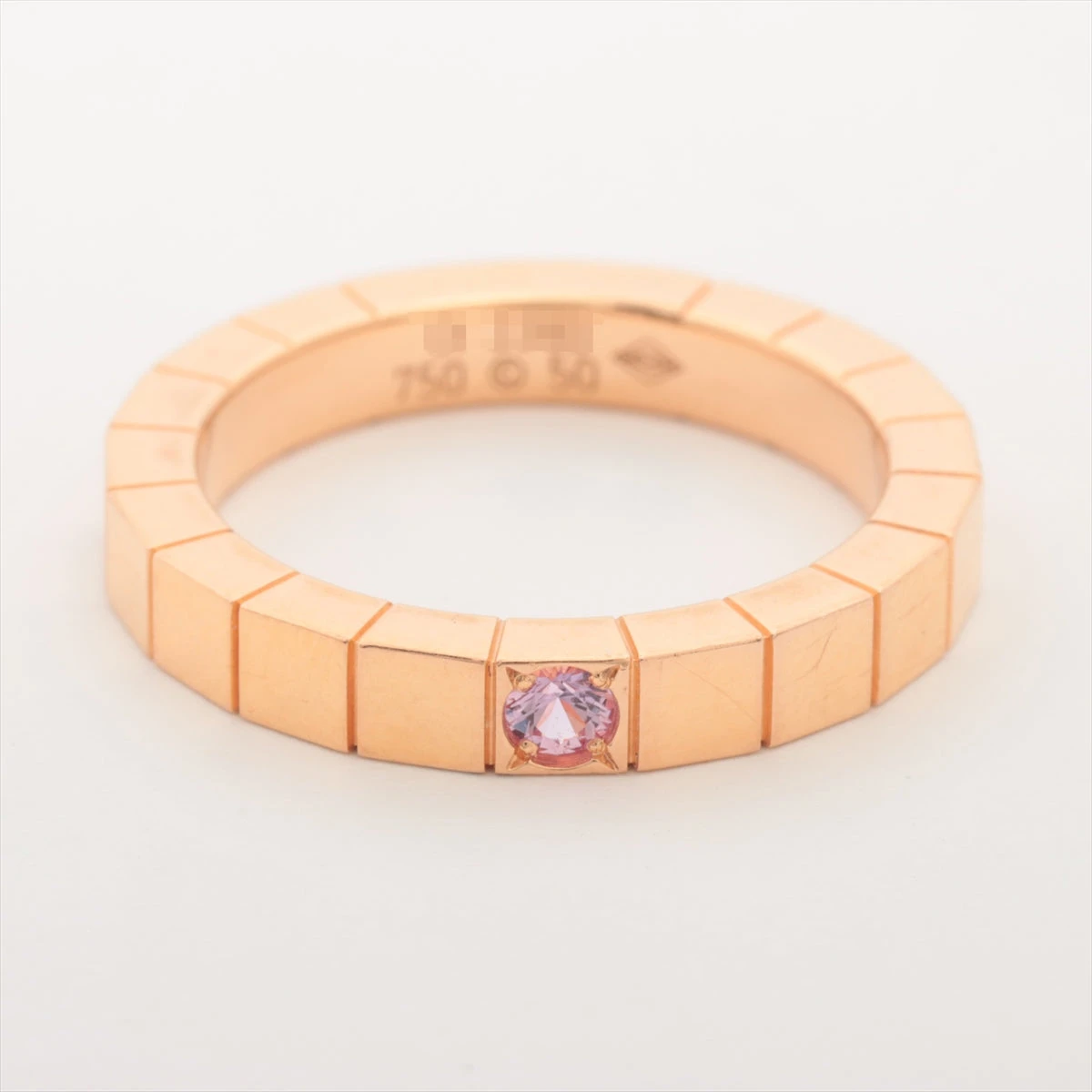 良品　カルティエ　ラニエール　リング　K18PG/1Pピンクサファイア　#49 楽天市場】カルティエ ラニエール ピンクサファイア ダイヤモンド #54