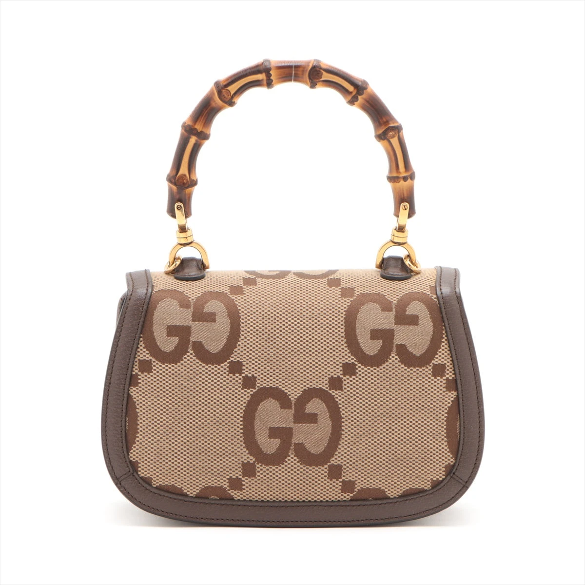 グッチ バンブー 1947 ジャンボGG キャンバス×レザー 2WAY