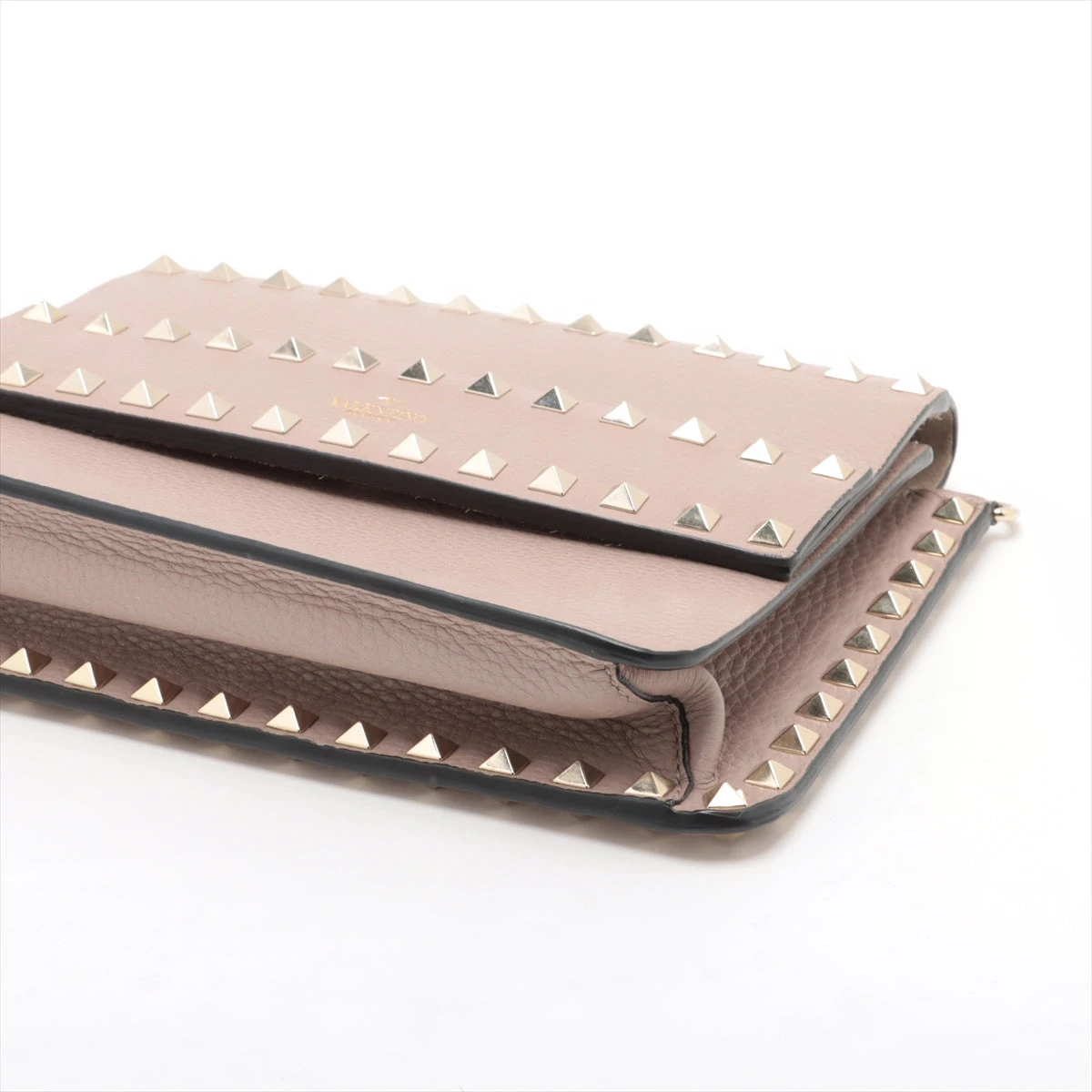 ヴァレンティノガラヴァーニ ロックスタッズ レザー ショルダーバッグ