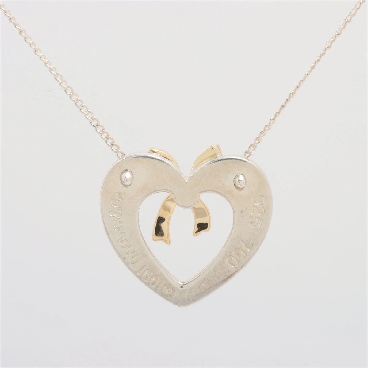 ジャングルジャングル岸和田店】Tiffany ティファニー ハート リボン