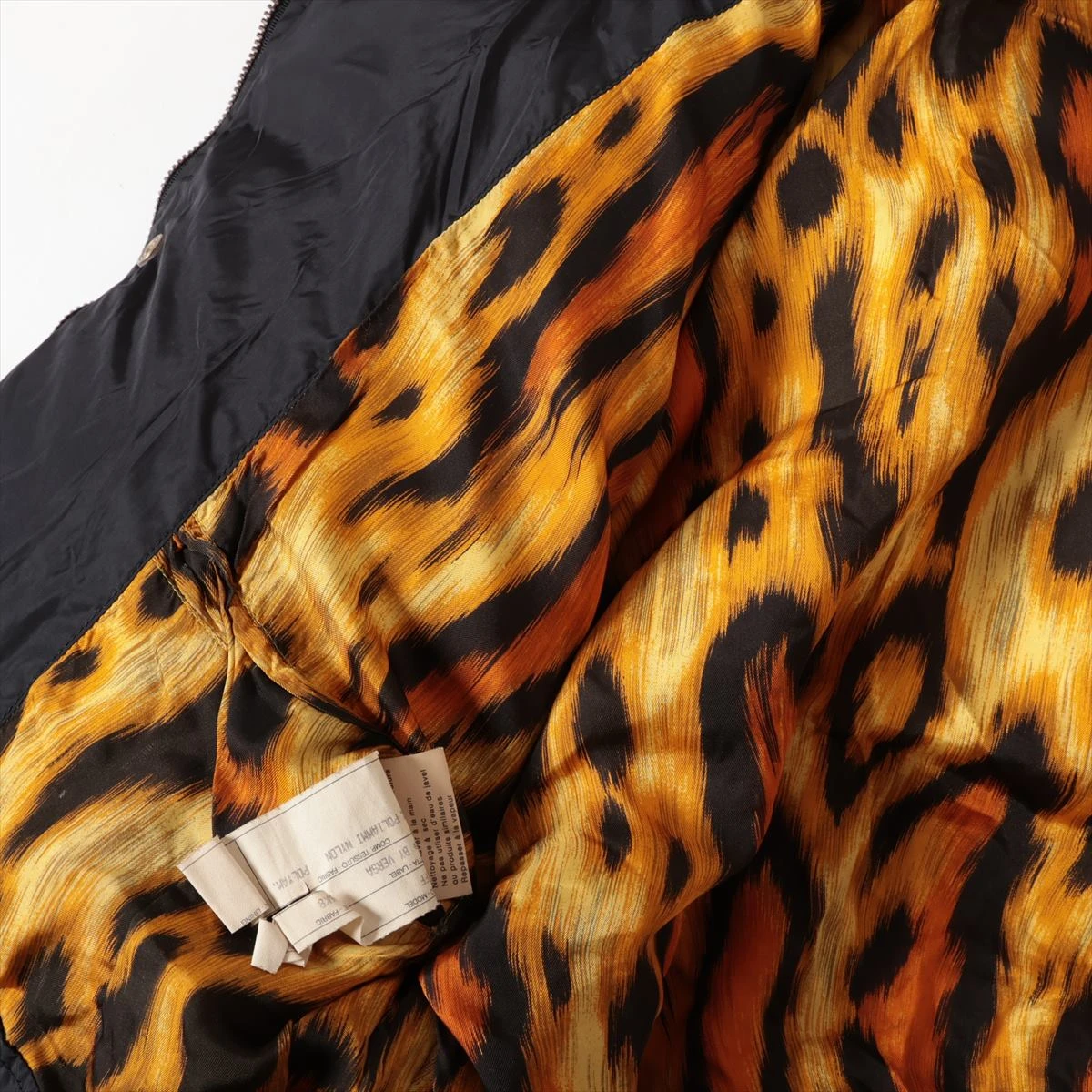 ヴェルサーチクラシック レーヨン×ナイロン ダウンジャケット 48