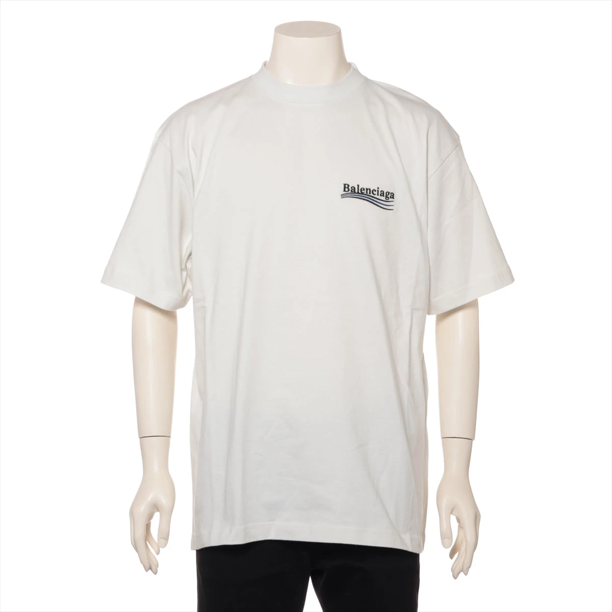 バレンシアガ キャンペーンロゴ 21年 コットン Tシャツ XS メンズ 
