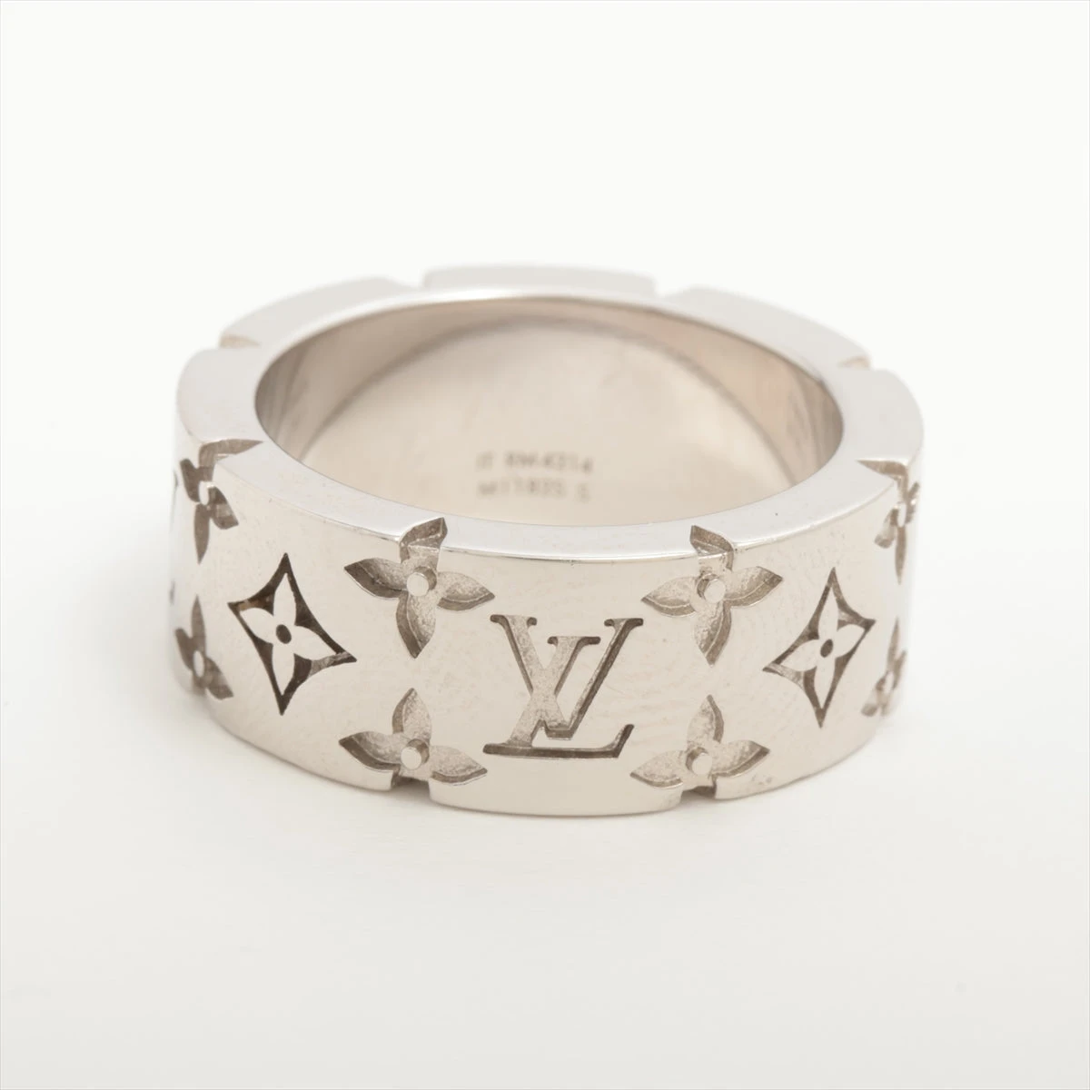 新品 ルイヴィトン Louis Vuitton リング RING LV MOSAIC CUBAN