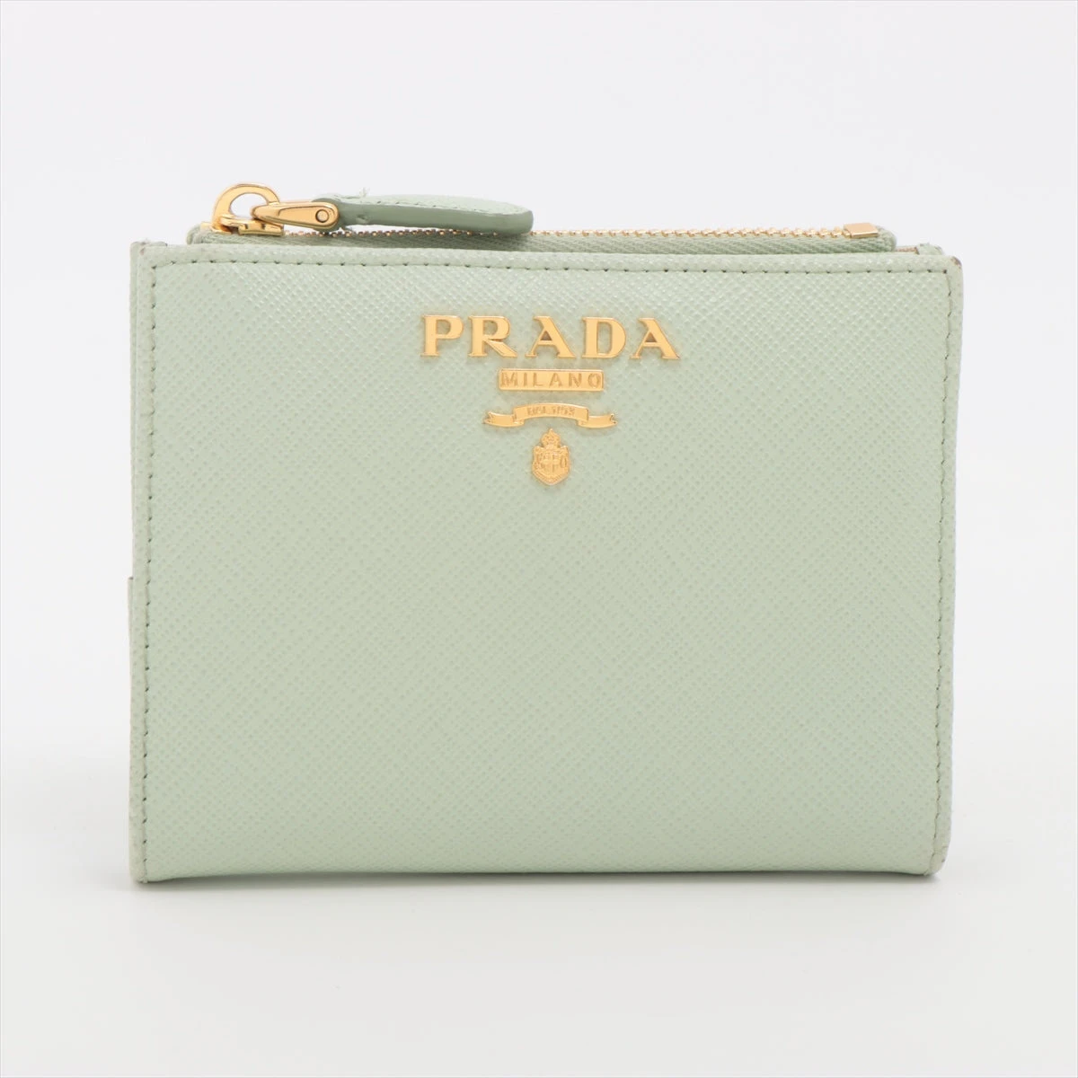 PRADA プラダ ヴィッテロダイノ コンパクトウォレット ホワイト PRADA