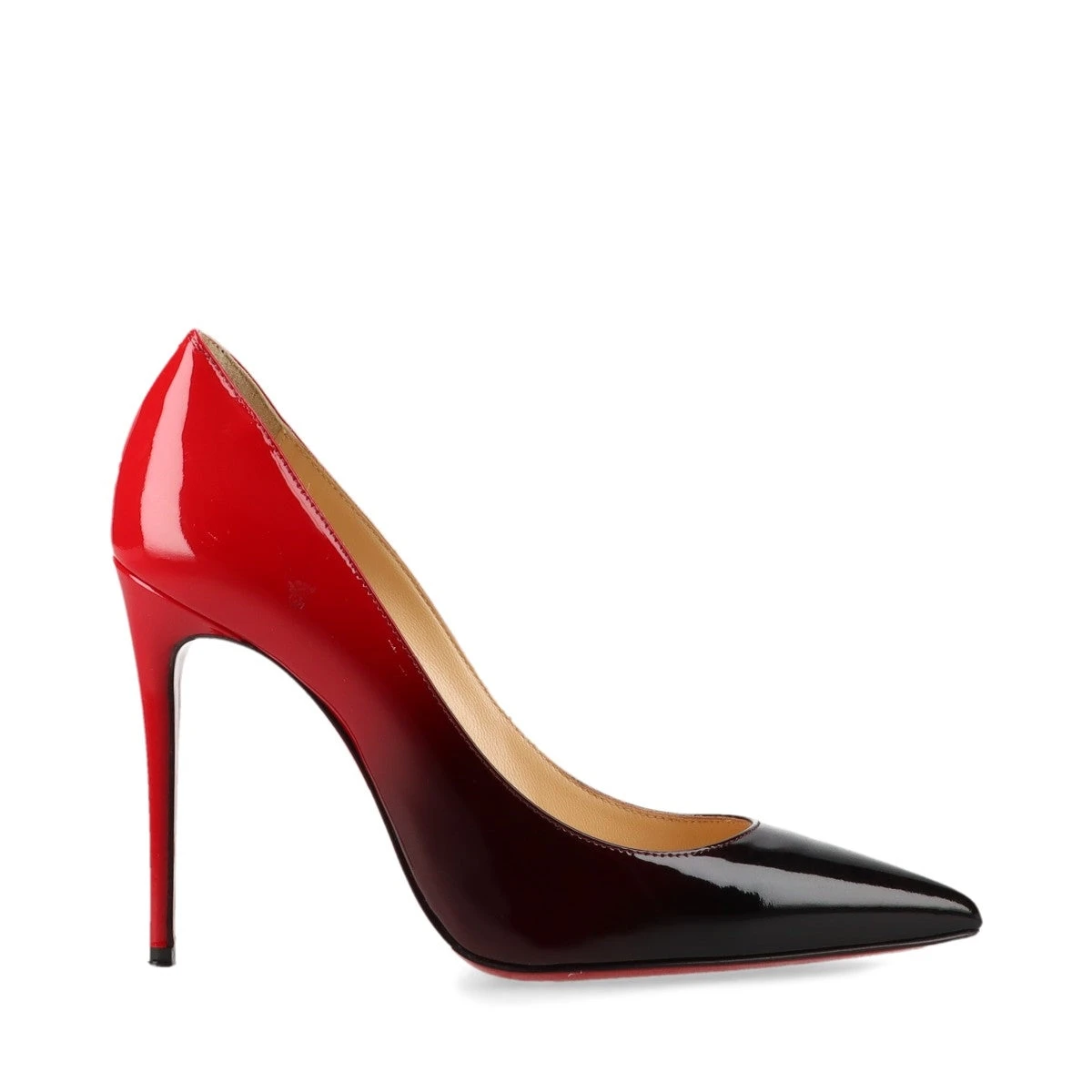 【未使用品】クリスチャンルブタン　レッド サテン ハイヒール 35 中古・古着通販】Christian Louboutin (クリスチャン・ルブタン