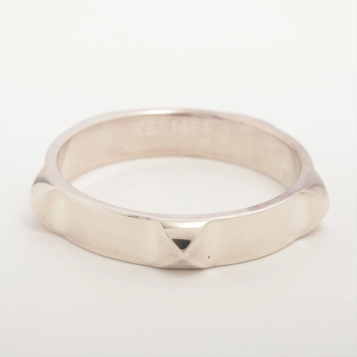 エルメス ミニクルー リング 57 925 3.3g シルバー A3385412｜中古