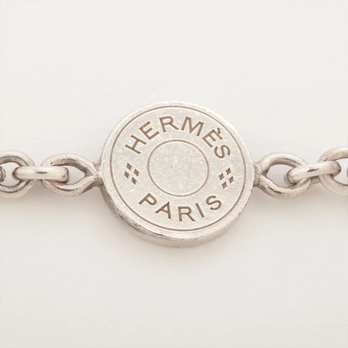 【未使用】エルメス セリエ ラリアット ネックレス シルバー SV925 HERMES エルメス セリエ ラリアット ネックレス シルバー SV925