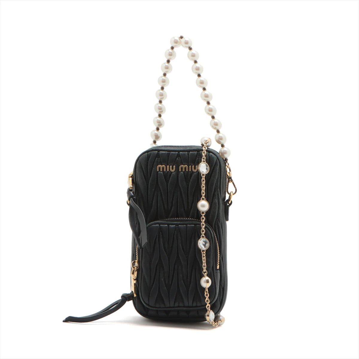 ミュウミュウ　マテラッセ　2wayレザーバッグ　ショルダー 楽天市場】MiuMiu ミュウミュウ MATELASSE HAND BAG マテラッセ
