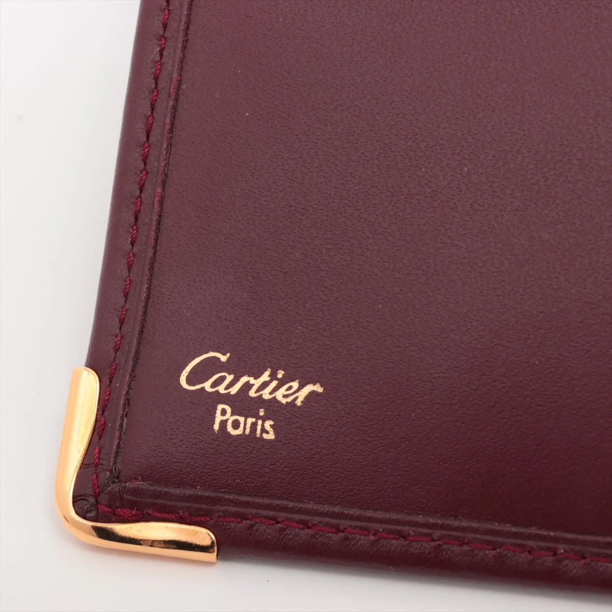 極美品✨】カルティエ カード 二つ折り財布 マストライン レザー