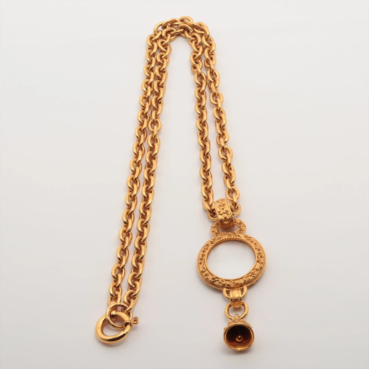 シャネル ルーペ ネックレス GP ゴールド A3392677｜中古ブランド品 