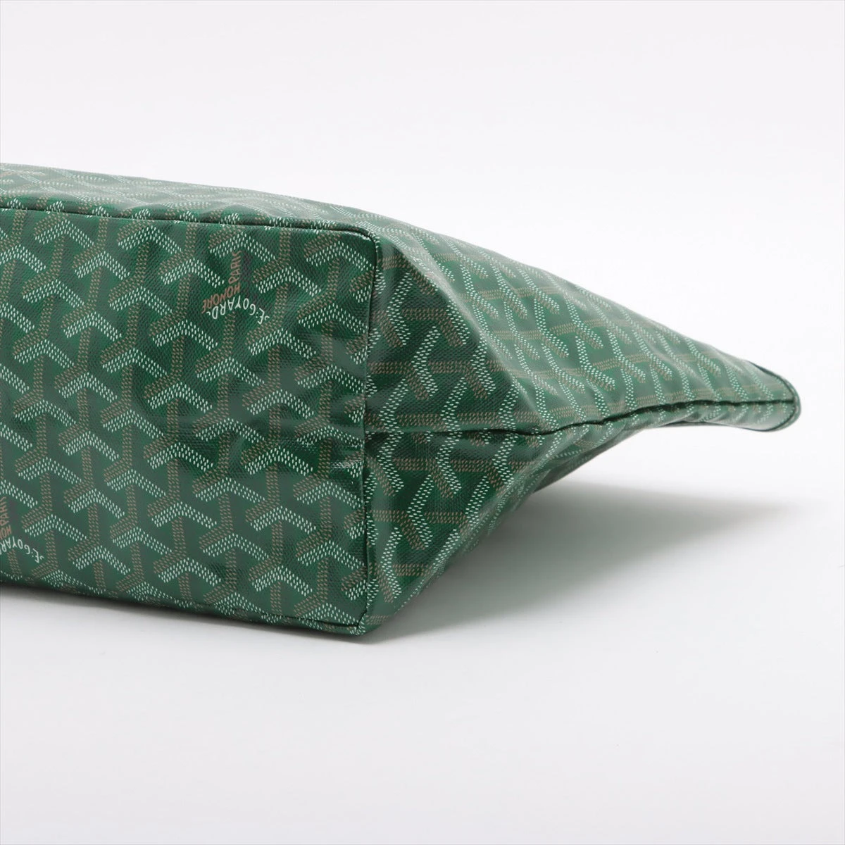 ゴヤール サンルイPM グリーン レザー 新品未使用 GOYARD ゴヤール サンルイPM トートバッグ