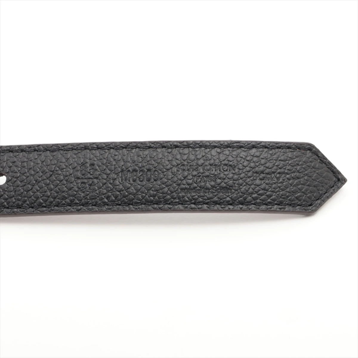 美品　ヴィトン　モノグラム　サンチュール　M0300 LVサークル　ベルト　８５ ヴィトン M0300 サンチュール LVサークル BC4200 ベルト 85/34 GP×革