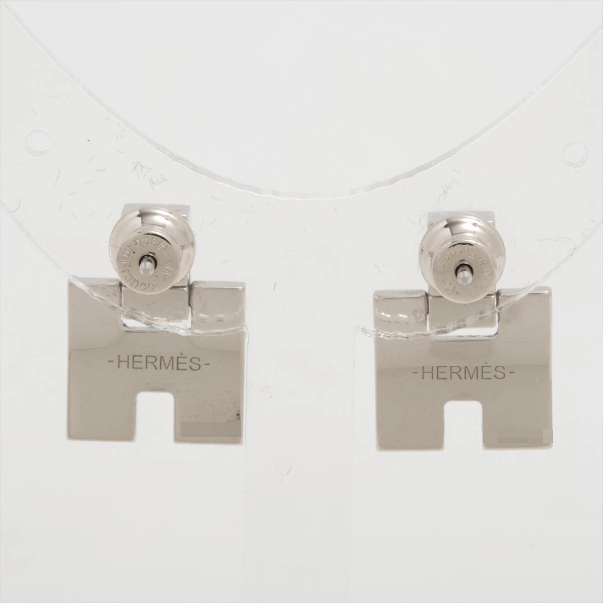 エルメス HERMES アイリーン ピアス (片耳) HERMES エルメス ピアス アイリーン メタル ラッカー ピンク