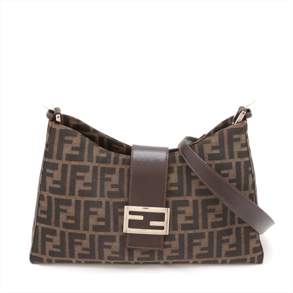 フェンディ ズッカキャンバス ショルダーバッグ FENDI フェンディ ズッカ柄 2WAY ショルダーバッグ キャンバス