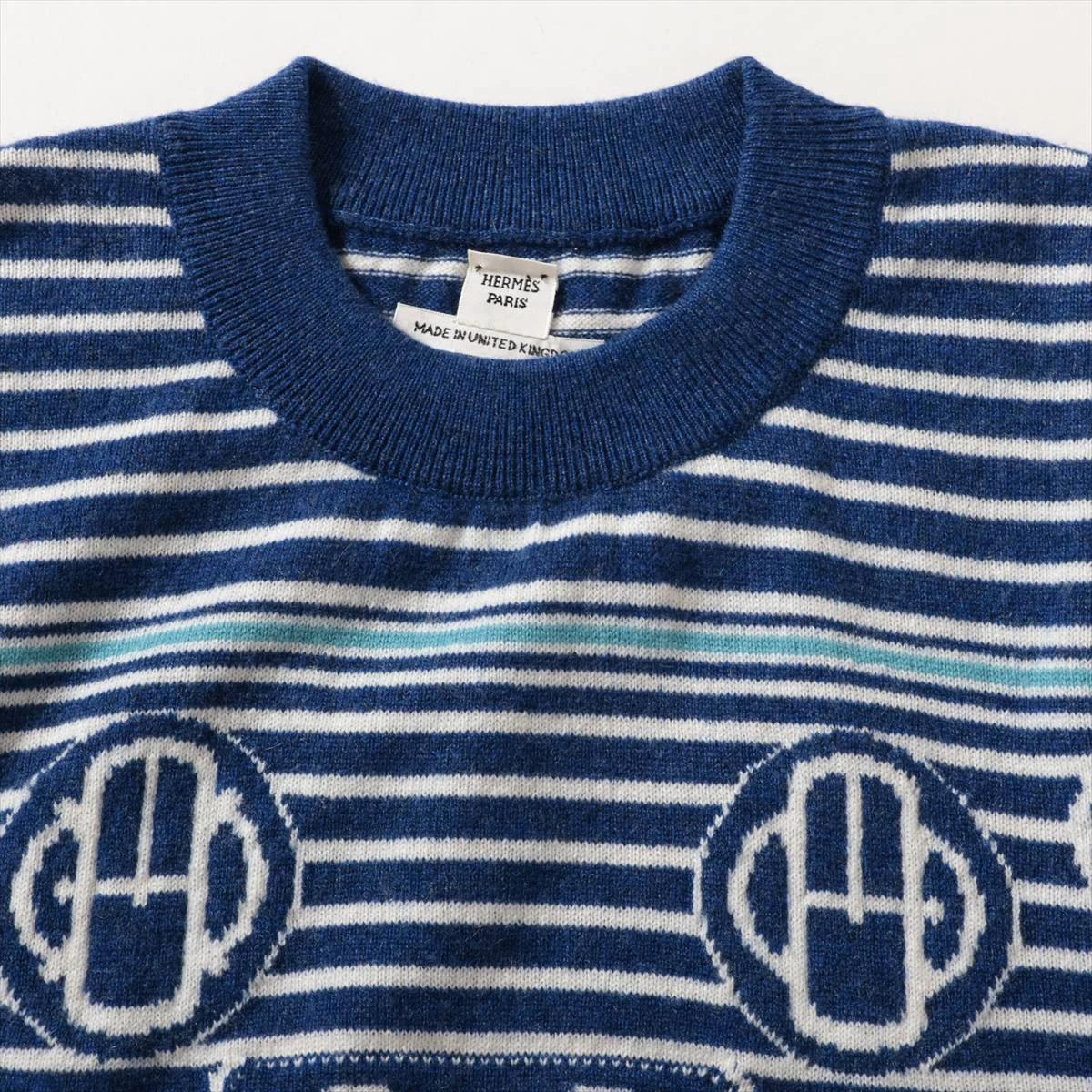 【新品】HERMES カシミヤ 半袖ニット エルメス HERMES カシミヤ半袖ニット 21SS ピンク カシミヤ