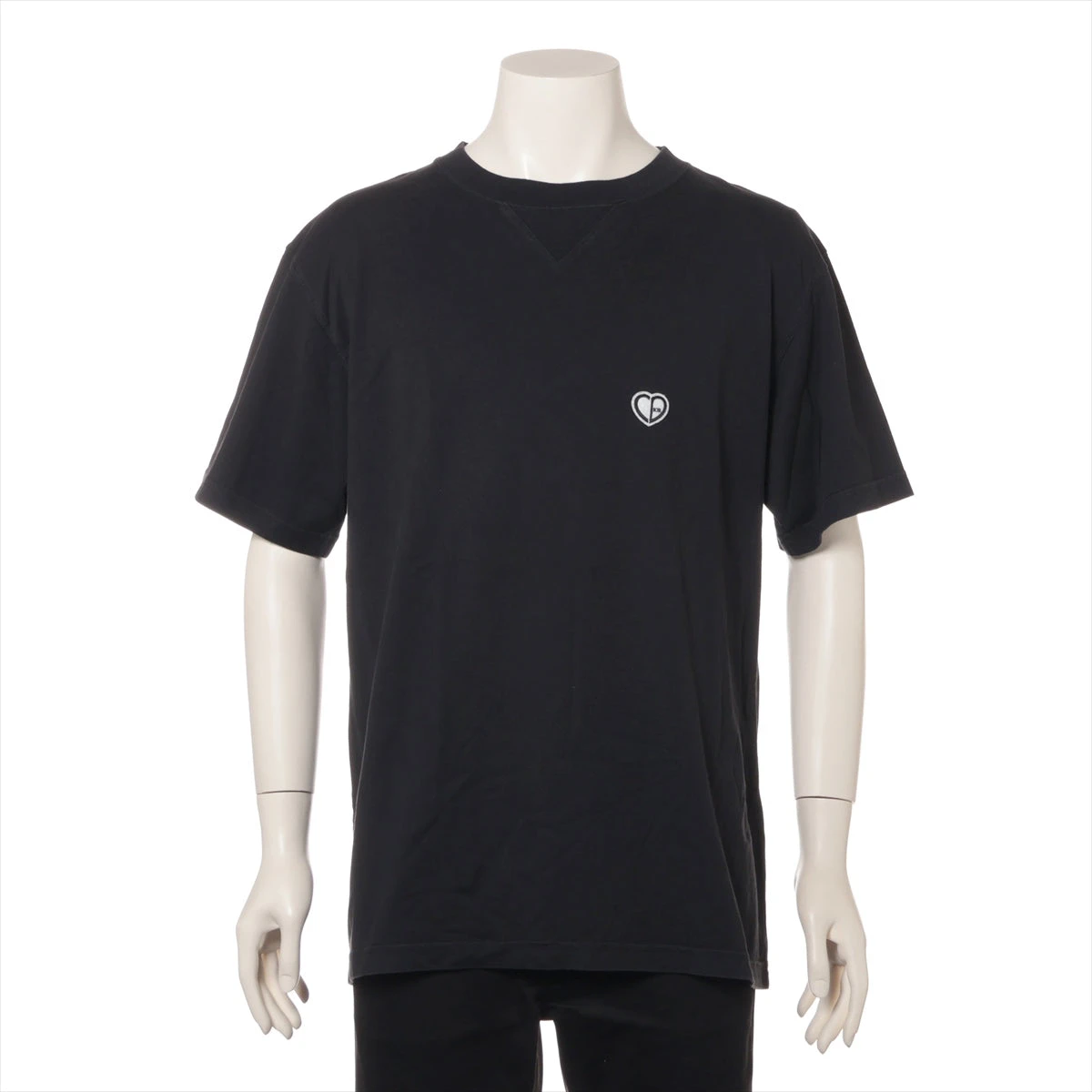 ディオール コットン Tシャツ L メンズ ブラック 213J685A0677